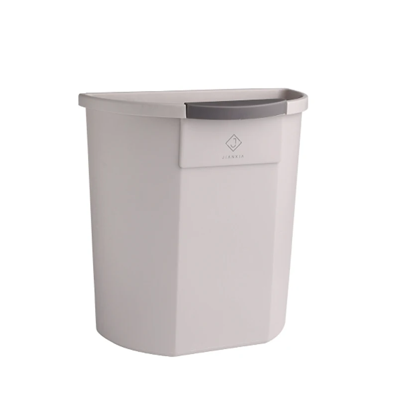 

Kitchen Trash Can Wall Mounted Kitchen Cabinet Doors Hanging Garbage Bin Car Recycle Dustbin Rubbish Poubelle Household Storage