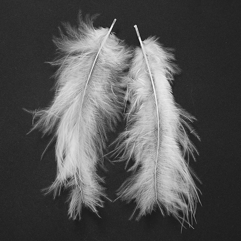 100 шт пушистые перья Marabou вечерние украшения для свадебной отделки DIY 8-15 см белый |