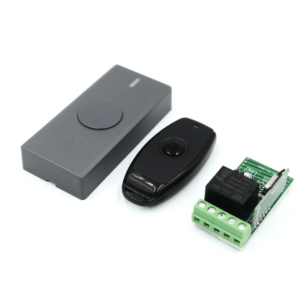 Access Control Wireless Remote Kit Exit Button For Open Door Electric Lock Receiver Transmitter | Безопасность и защита