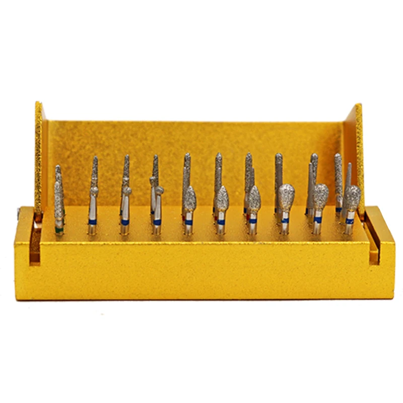 30 шт алмазные стоматологические Полировка Высокого Скорость Бур дрель