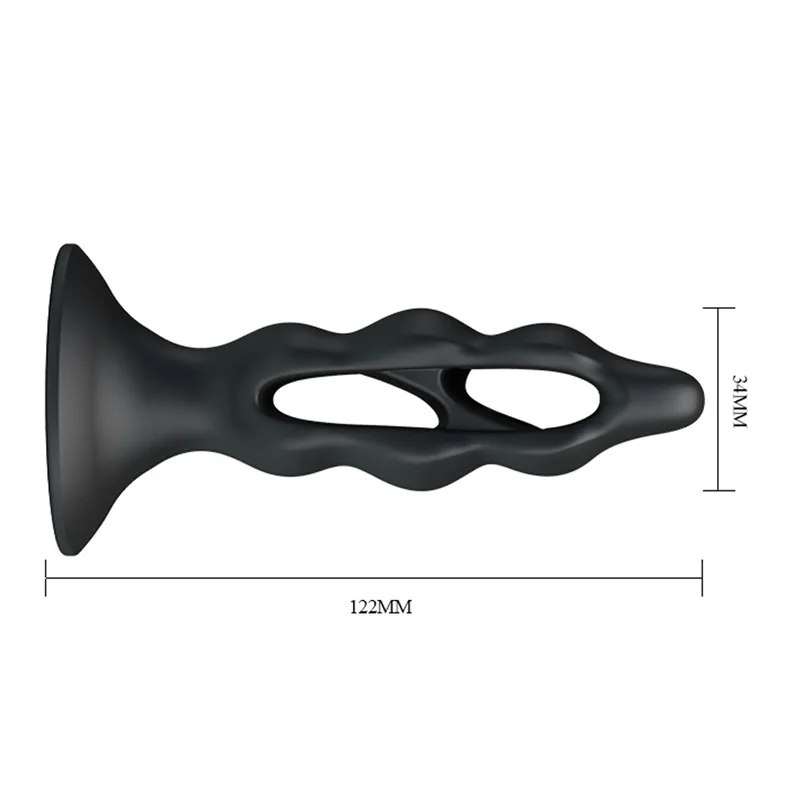 Полый Анальная пробка для очистки ануса Вагина анальный расширитель игрушки