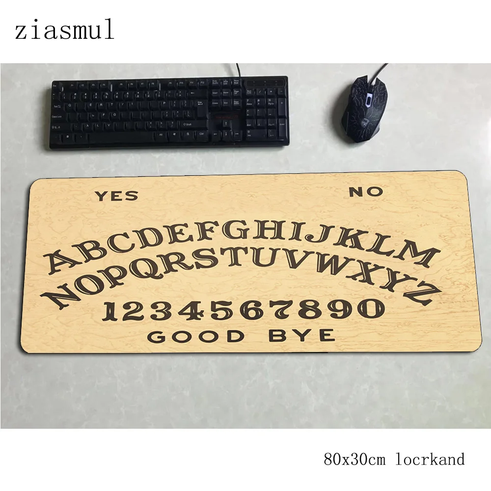 Ouija доска padmouse 80x30 см игровой коврик для мыши лучший большой компьютерный стол