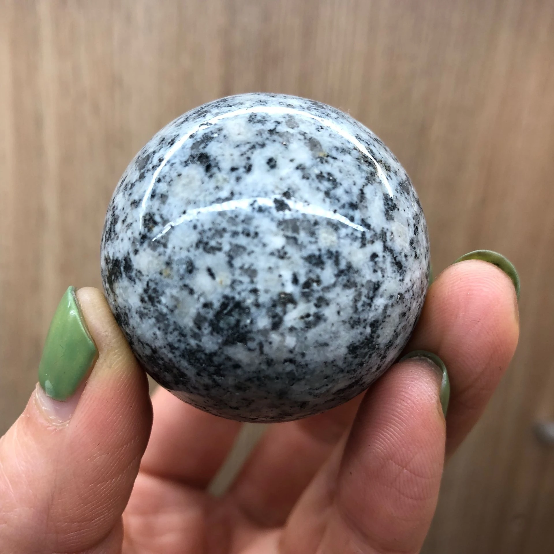

40mm Granite ball healing crystal massage home decoration gifts
