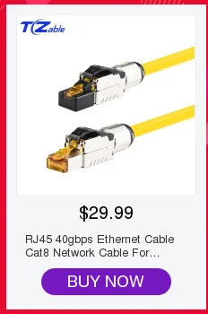 RJ45 8P8C разъем Cat5e цветной сетевой кабель кристальная головка Чистый медный с золотым покрытием разъем компьютера Ethernet сетевой адаптер 100 шт
