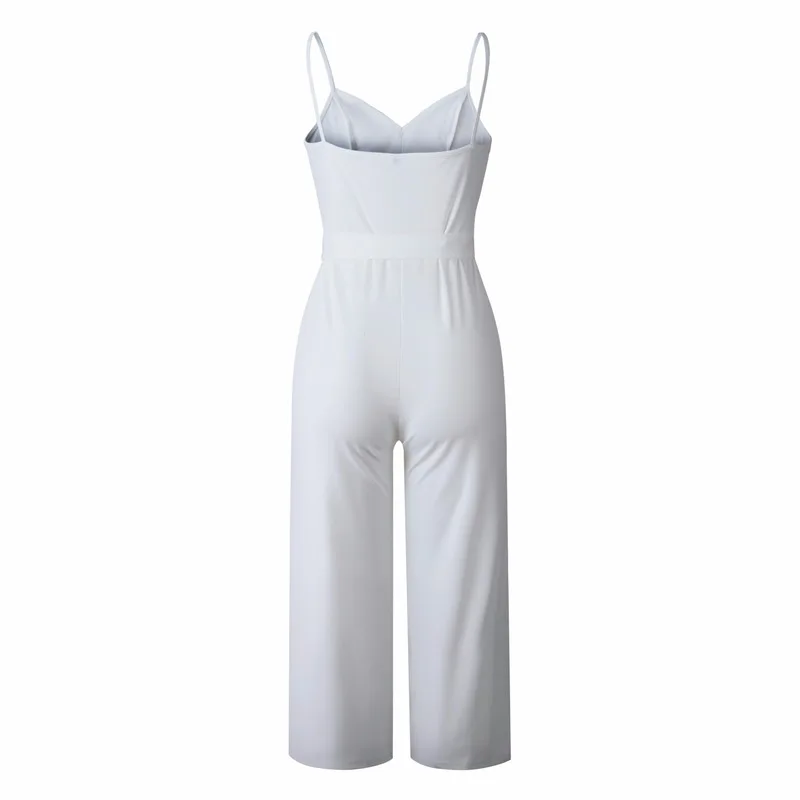 Fashion Bodysuit Female V-Neck Jumpsuit Playsuit Women One Piece Woman Clothes Harajuku Solid Bodysuits Jumpsuits Office Lady |