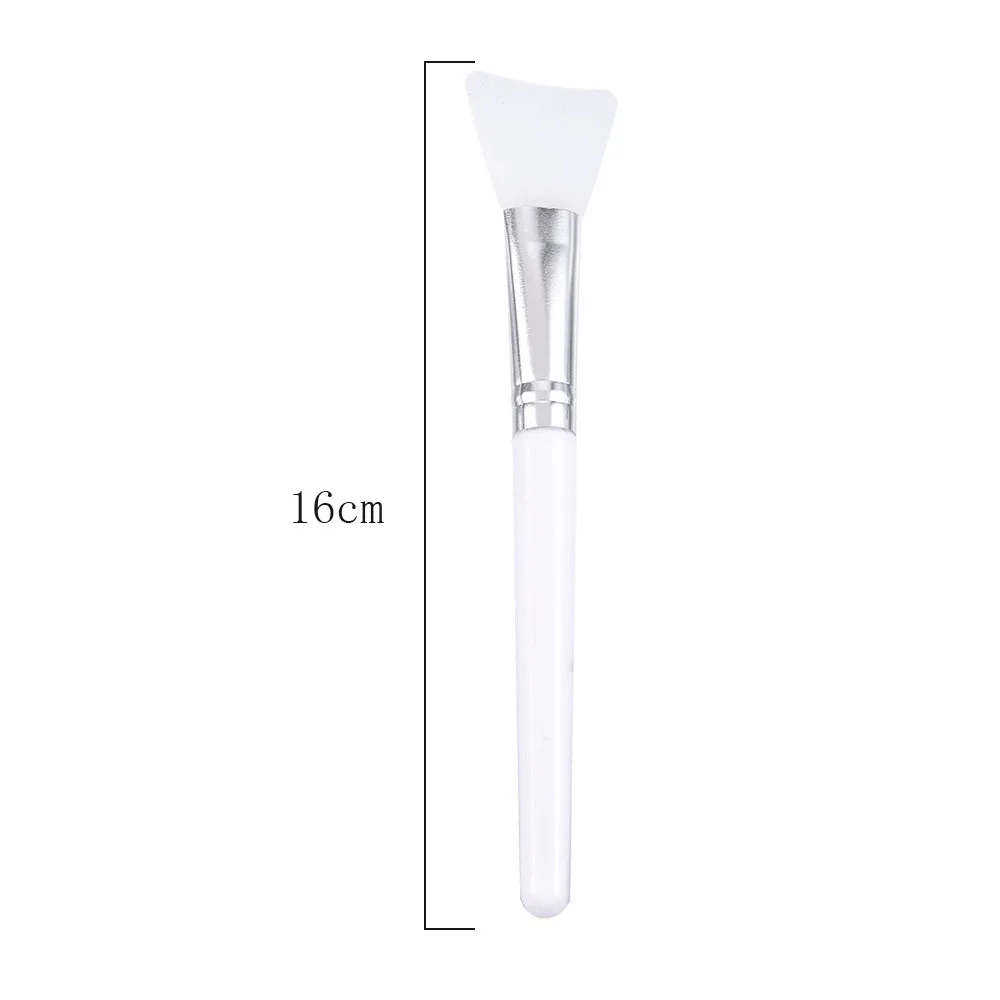 1Pc White Makeup Silicone Facial Mask Brush Professional Mud Cream Brushes DIY Skin Care Foundation Gel Cosmetic Beauty Tool images - 6