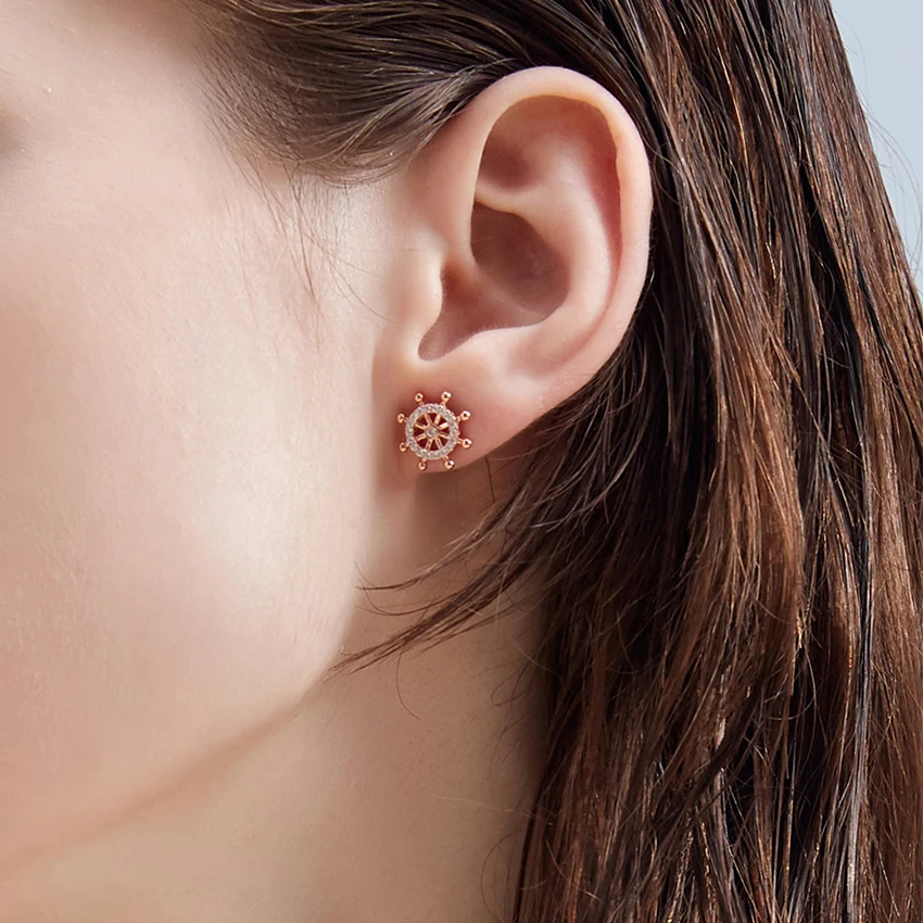 Модная Серьга для женщин 2019 маленькие серьги из стерлингового серебра 925 пробы с