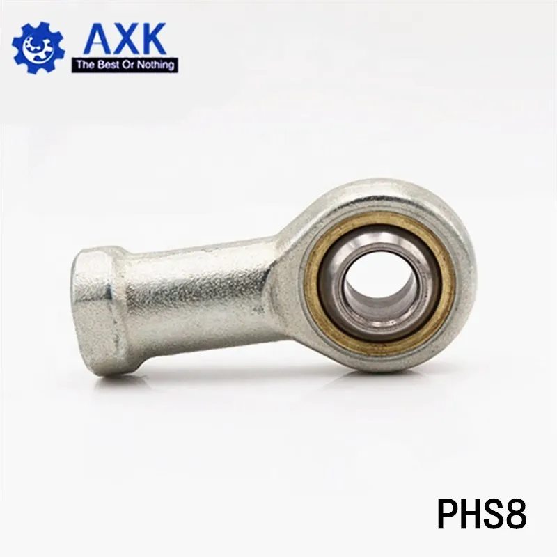 

4pcs Free shipping PHS8 8mm right hand Inlaid line rod ends with female thread Spherical plain bearing