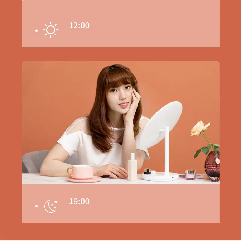 

THE MIRRORTabletop led make up mirror with lightsSKIN CARE TOOLMagnifying mirror x20with lightpocketmirrorChristmas Gift