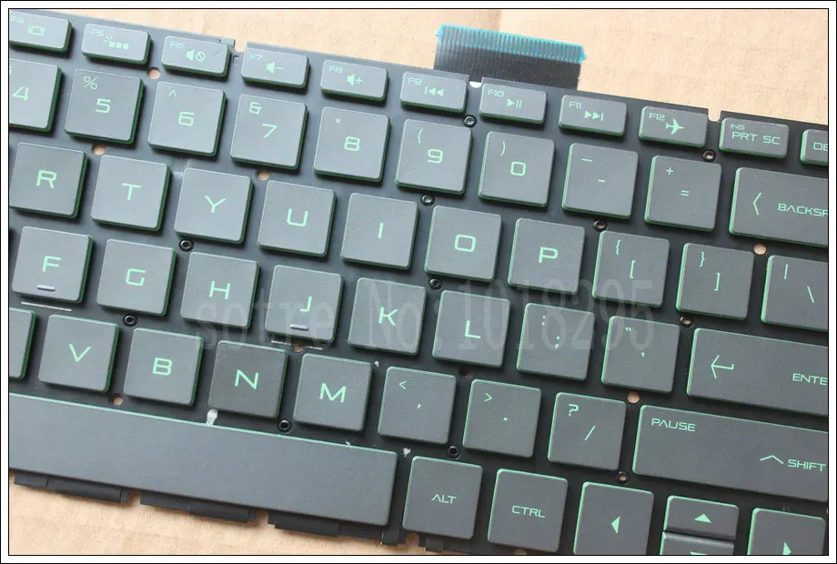 Новая клавиатура для ноутбука HP Pavilion 15 AK AK000 AK001tx AK004 AK030 noframe черная с подсветкой