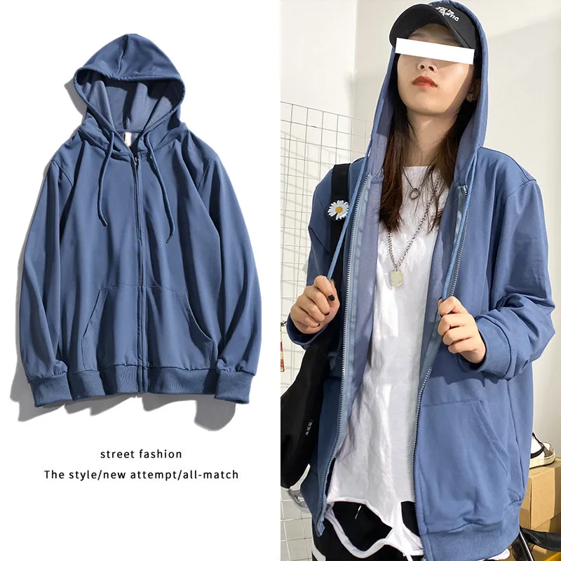 Толстовка с капюшоном на молнии для мужчин и женщин Новинка осени 2020 мужские