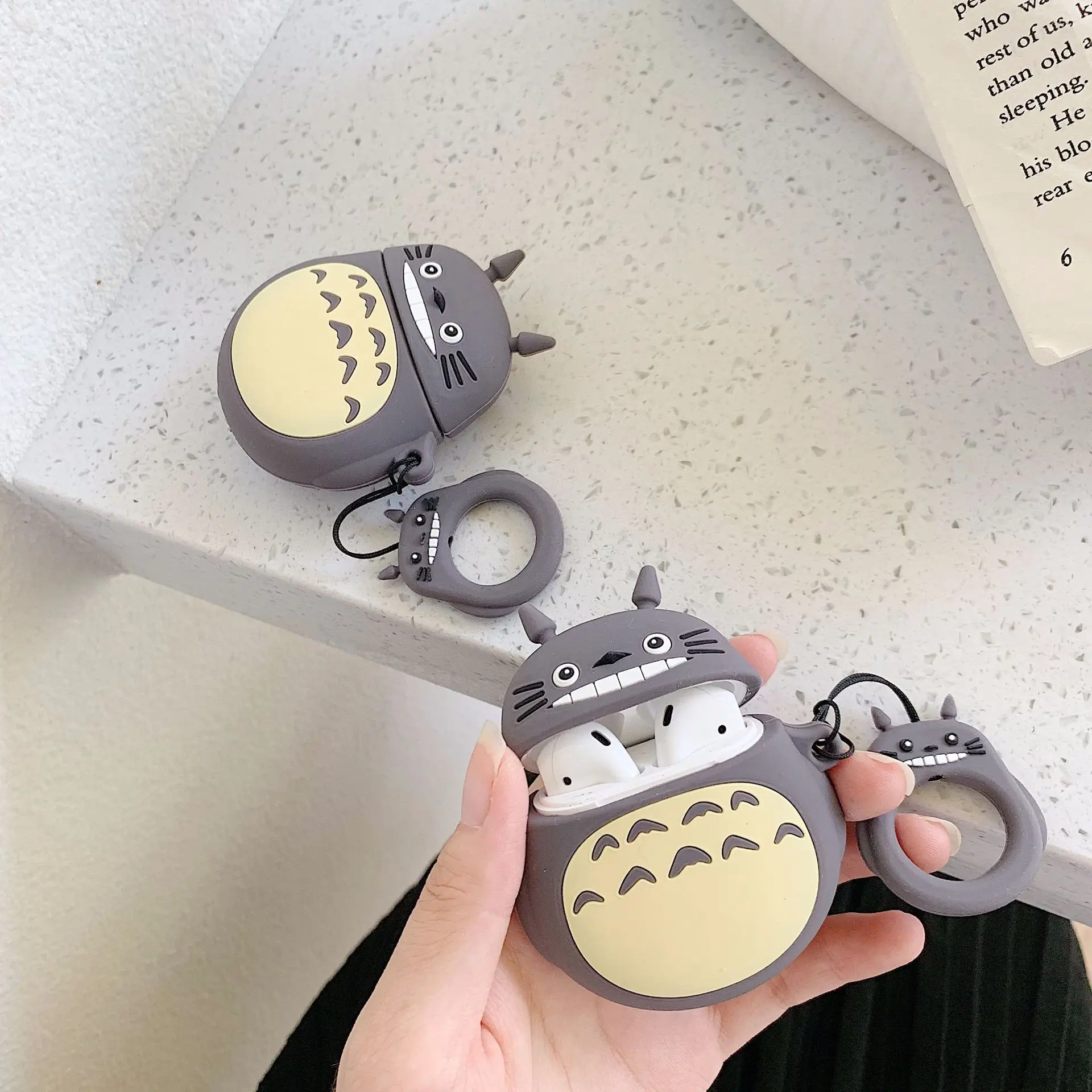Новый милый мультяшный чехол для беспроводных наушников Airpods 1 2 защитный
