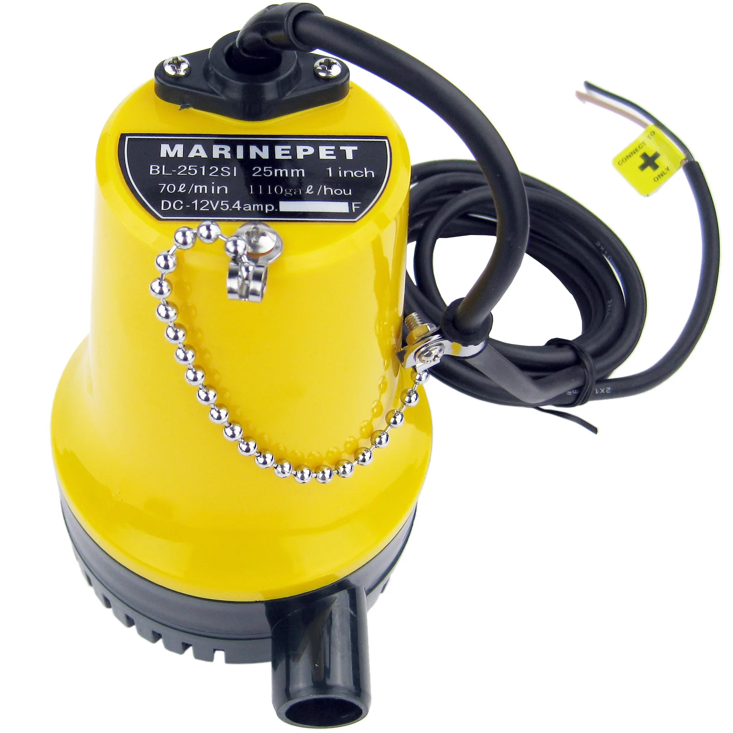 

1100GPH Submersible Bilge Water Pump Boat Marine Pond Caravan Camping 12V