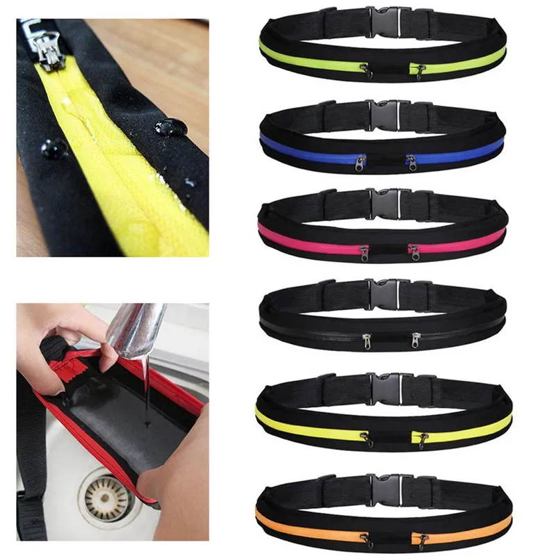 Уличная Водонепроницаемая поясная сумка для бега спортивные рюкзаки фитнеса