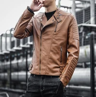 2022 motorcycle leather jacket men autumn pu jackets fashion mens coats outerwear hip hop coat mens clothing