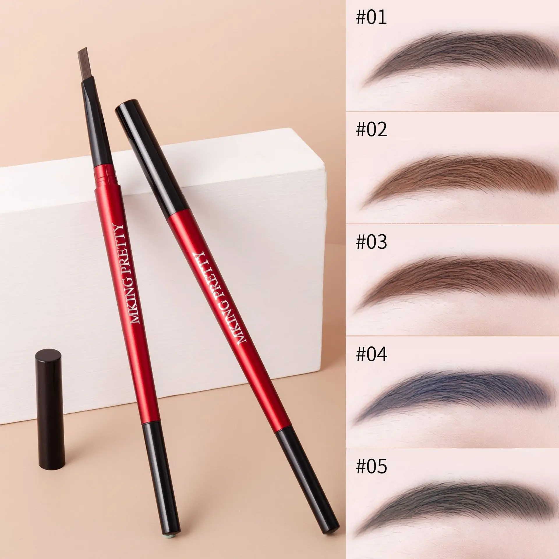 

Набор карандашей для бровей, 5 цветов