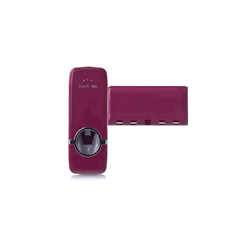 

Automatic Toothpaste Dispenser Holder Bathroom Accessories Set Toothbrush Holder Toothbrush Wall Mount Rack Bathroom Tools Set