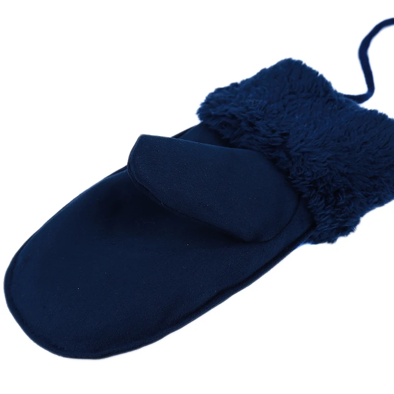 

Baby Autumn Winter Suede Warm Gloves Girls Boys Infants Cartoon Pattern Outdoor Mittens Wool Gloves New Arrival