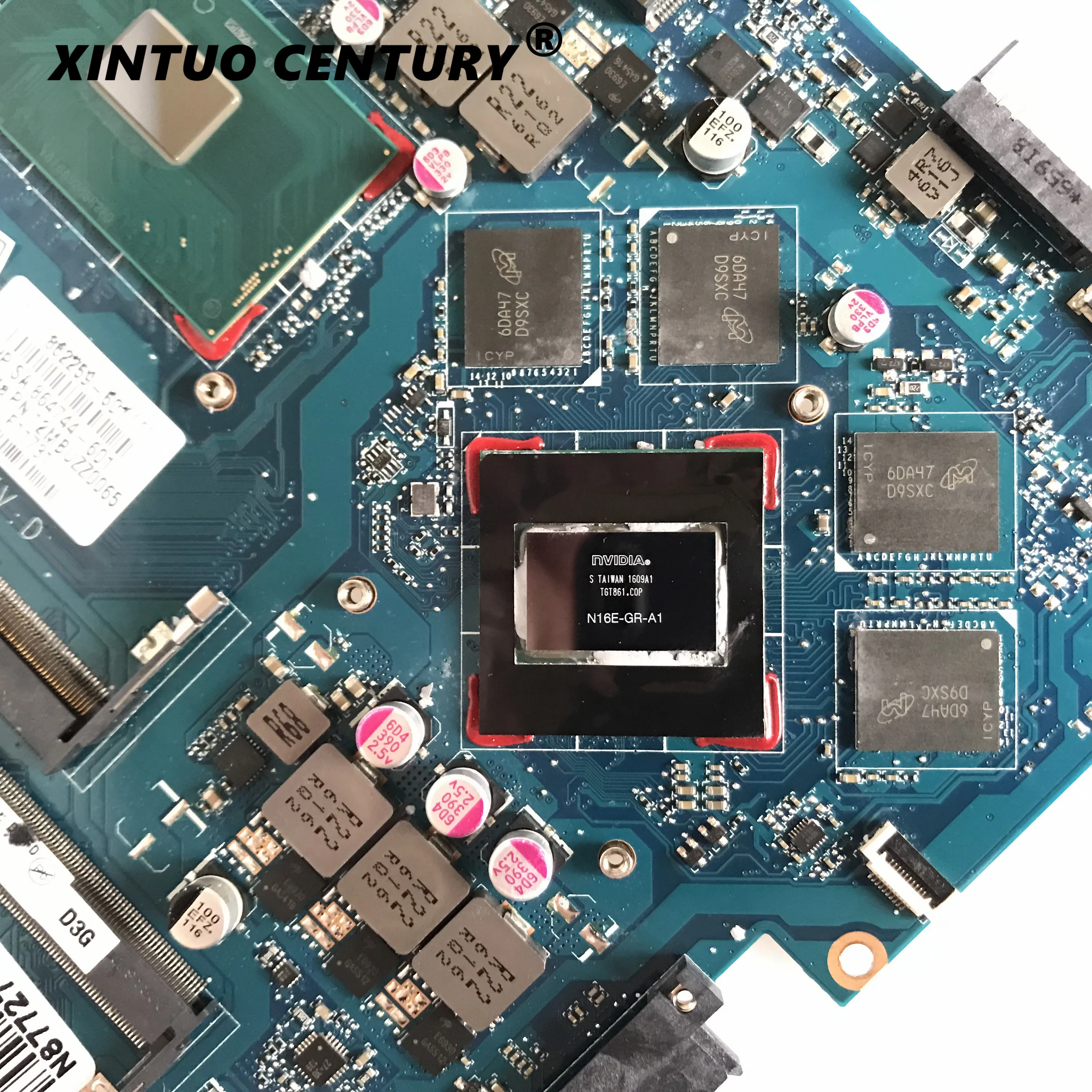 

For HP OMEN 17-W Laptop Motherboard GTX965M 4GB i7-6700HQ CPU DAG37AMB8D0 862259-601 862259-001
