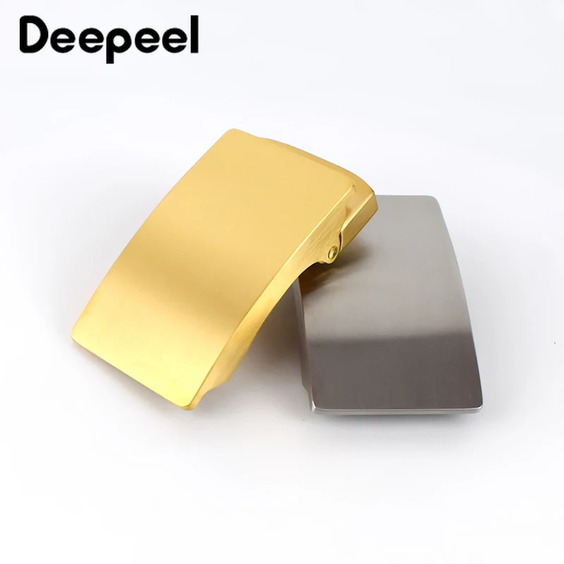 Мужская пряжка для ремня из нержавеющей стали Deepeel 36 мм без зубцов автоматическая