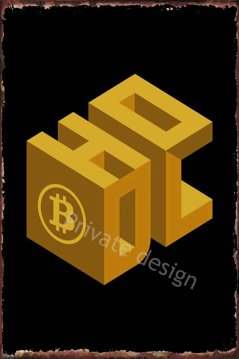 

Винтажный металлический знак 3d hodl, жестяные таблички, Настенный декор, декор для комнаты, ретро-постер для искусства, мужская пещера, кафе, п...