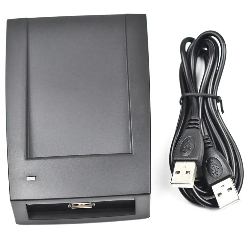 Черный USB датчик приближения 13 56 МГц Смарт rfid карта NFC IC Reader 14443A с USB-кабелем