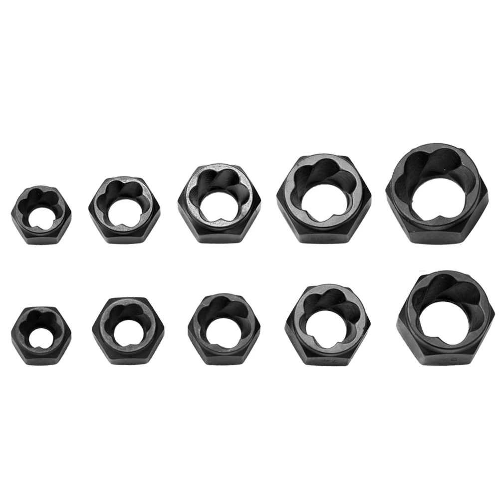 Новый набор из 10 предметов поврежденный болт гайка отвертка инструментов для