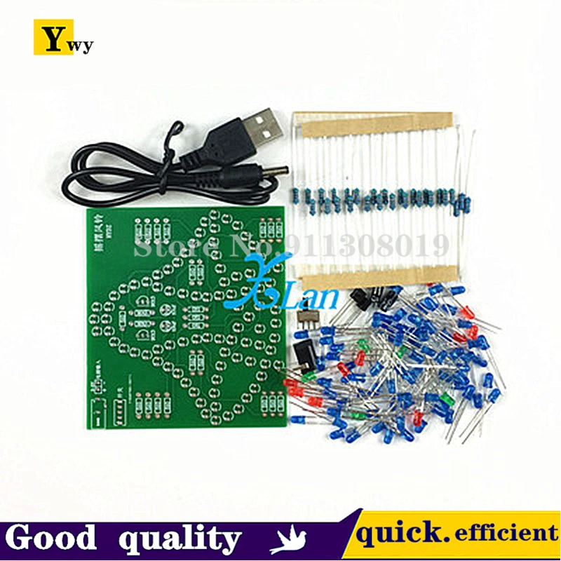 

LED light swinging wind chime kit, shaking wind chime, analog wind chime, electronic DIY, electronic wind chime