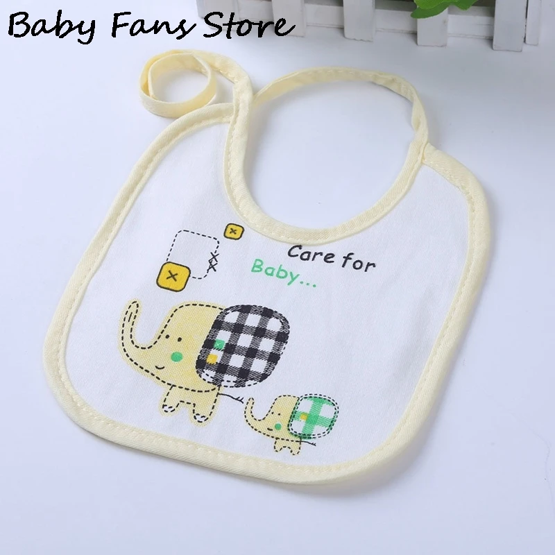 

Cute Cartoon Baby Bibs Breathable Cotton Soft Feeding Towel Newborn Kids Bandana Bib Waterproof Lunch Eating Apron Cloth Strap
