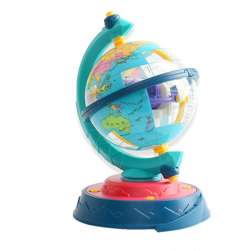 

3D DIY Assemble Globe Model Educational Puzzle Game Assemble Toys Amusement Park Gifts