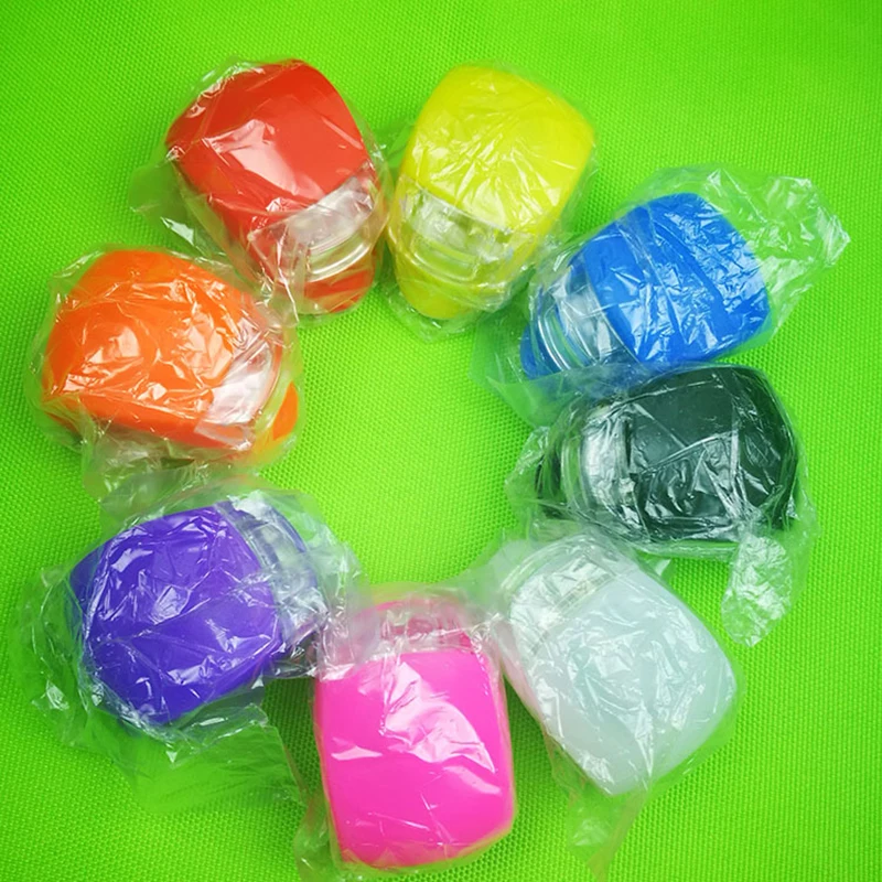 MTB Road Sepeda Lampu Sepeda Silikon Lampu Bersepeda Aksesoris Dekorasi LED Senter Tidak/Belakang Lampu Tahan Air Multicolor
