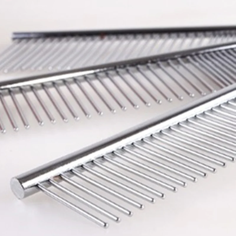 Новый триммер из нержавеющей стали Расческа Щетка для домашних животный собака