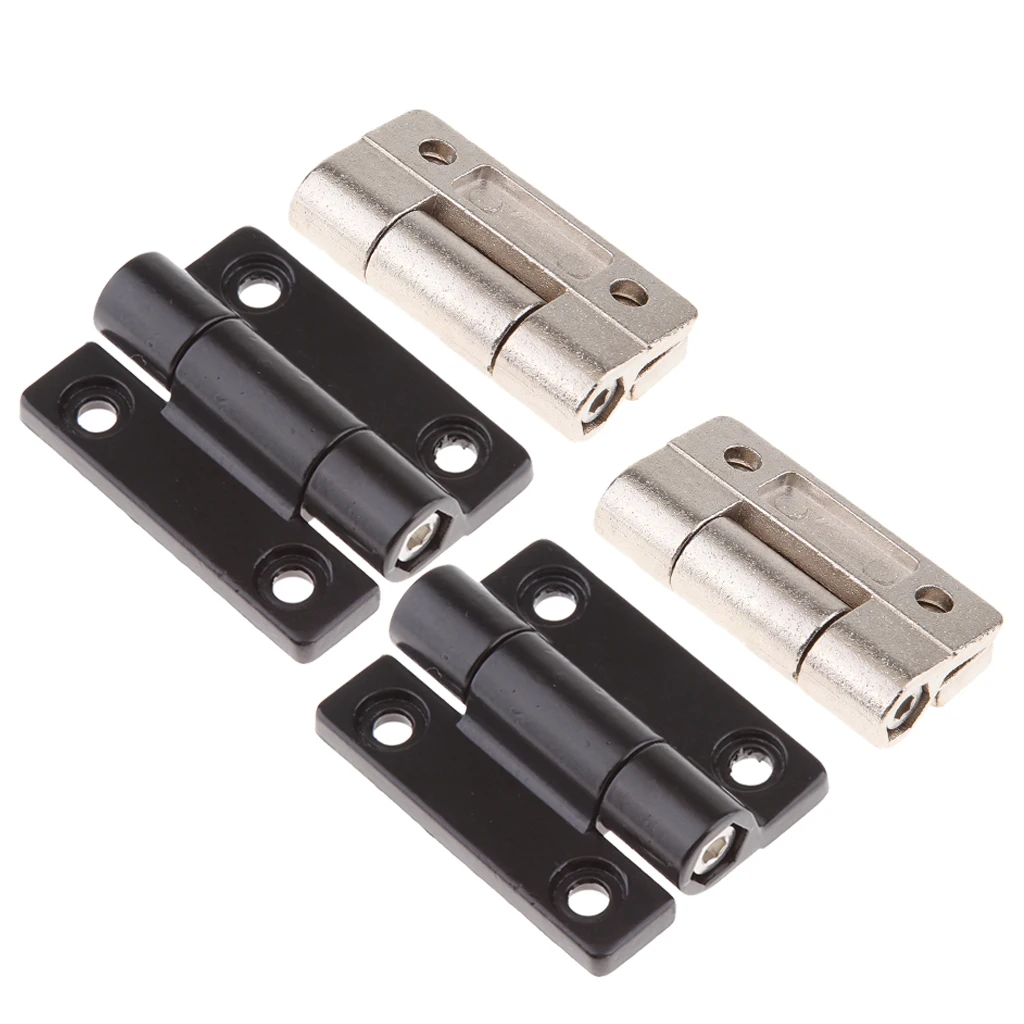 

4-Pack 45mmx34mm 4 Countersunk Holes Adjustable Torque Position Control Hinges