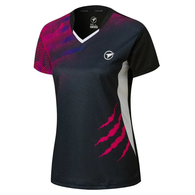 New Badminton shirts Men/Women , sport shirt Tennis shirts , table tennis t-shirt , Quick dry sports training t-shirts A121