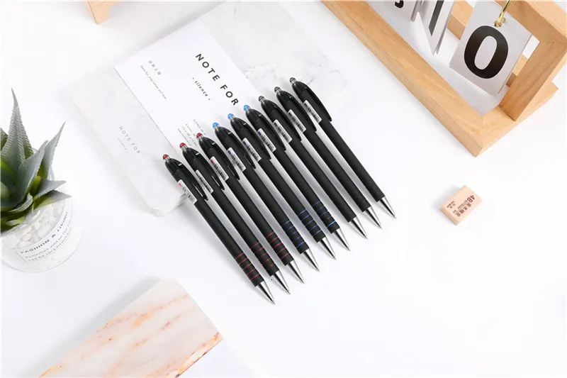 3 шт./лот, 3 цвета, заправка чернил, 0,7 мм, шариковая ручка stylo pennen boligrafos kugelschreiber canetas penna kalem, ручки 03660