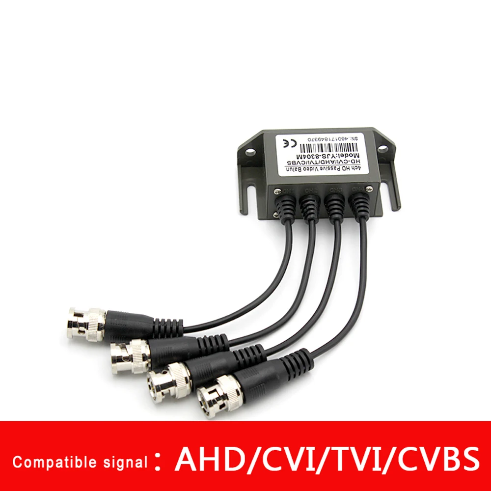 NEOCoolcam 4CH HD пассивный видео Balun трансивер BNC к UTP RJ45 CCTV через витые пары для AHD TVI CVI