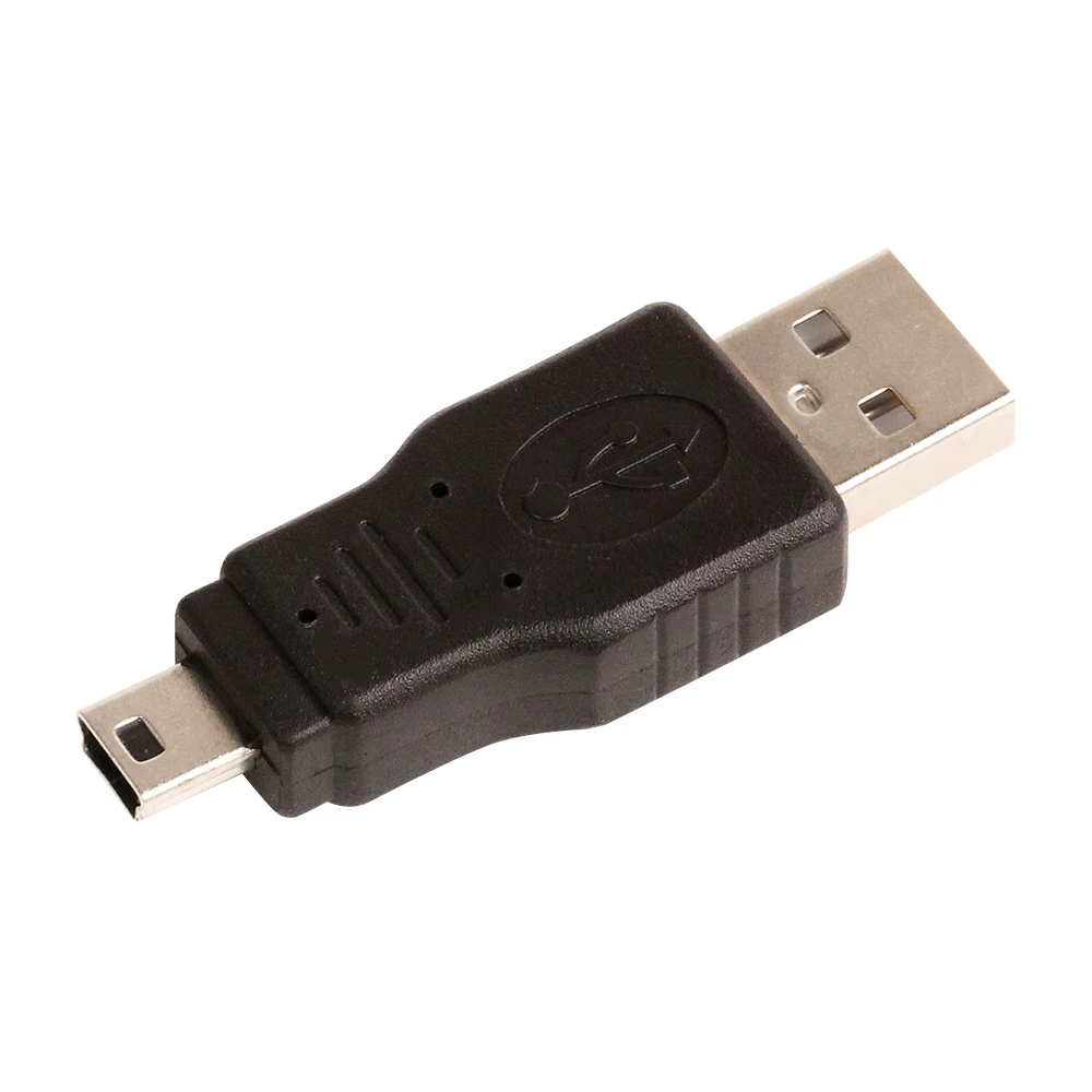 

High Quality Black USB A To B 5pin USB Cable Adapter for MP3 MP4 Phone 300pcs/lot
