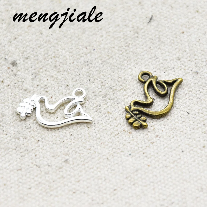 40 шт. Оптовая продажа Детское нижнее белье из двух Цвет голубь мира подвески