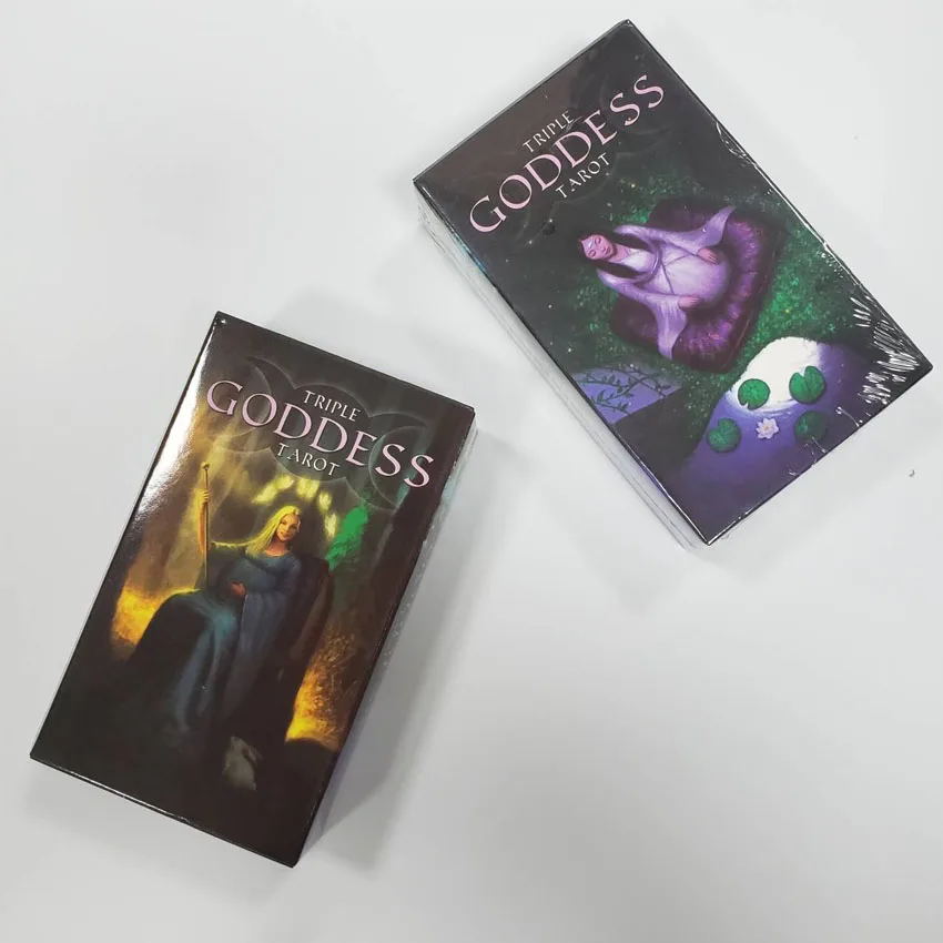 

Triple Goddess 78 Cards Deck Tarot Card Game