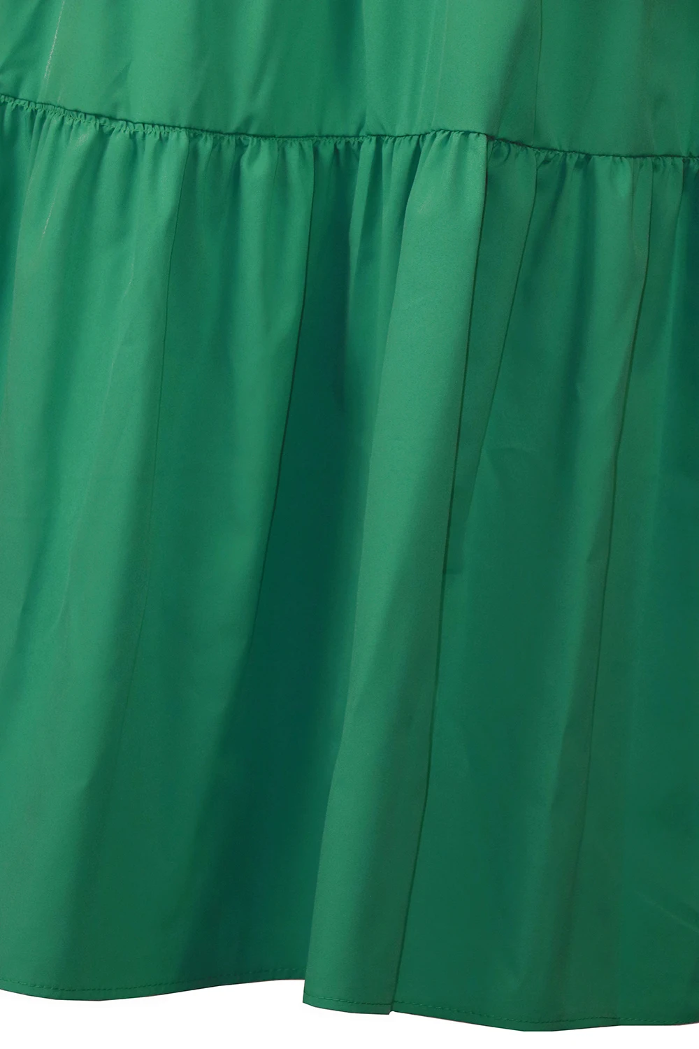 

Casual Women Long Green Dress Female Sleeveless Summer Dress Ladies High Waist Button Decor Beach Dress for Party Vestidos