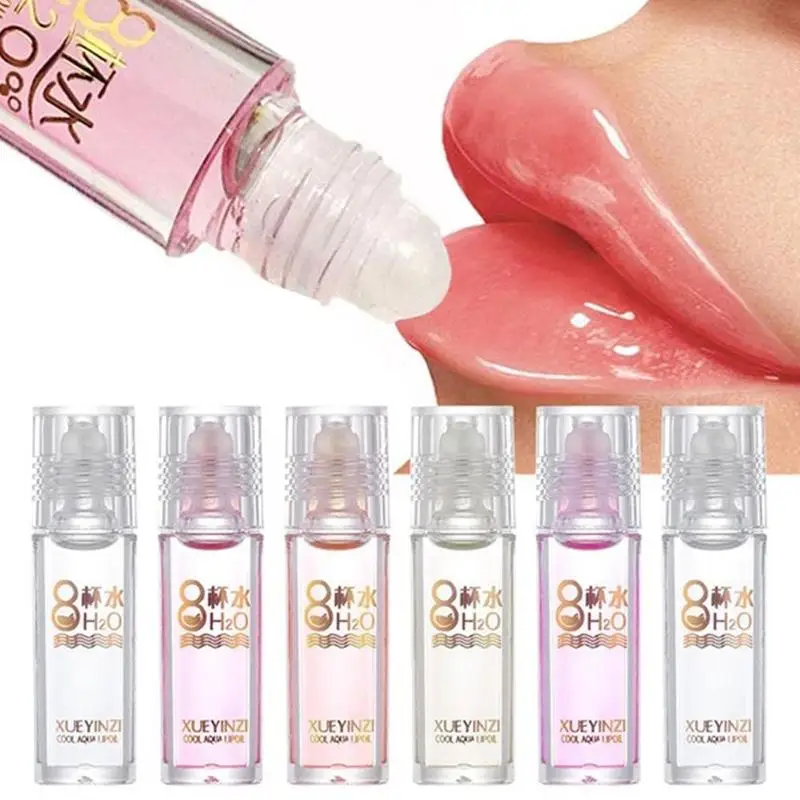 Кристальная Помада для губ питательная помада масло прозрачный роликовый шарик