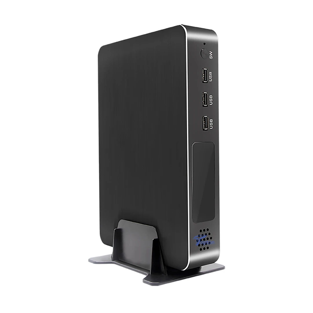 Мини игровой ПК Core i7-8700 GTX 1650 4 Гб GDDR6 Win10 настольный компьютер M.2 + 2 5 ''SATA 7 * USB 4K DP