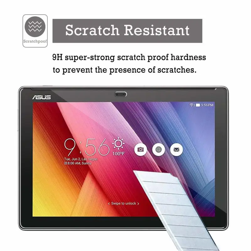 Защитное стекло закаленное для ASUS ZenPad 10 Z301M/Z301MF/Z300M/Z300C/Z300CL/Z301MFL/Z300CNL 10/1 дюймовая