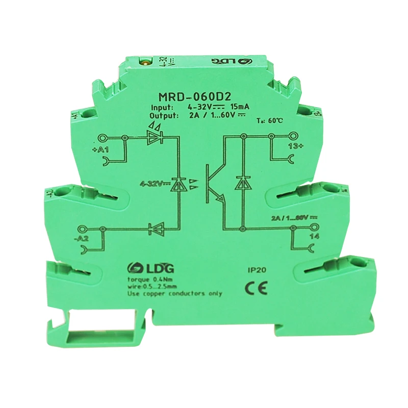 

Программируемый ЖК-индикатор MRD-060D2, 10 шт., 2 А, твердотельные релейные модули постоянного тока на входе 5 В, 12 В, 24 В постоянного тока