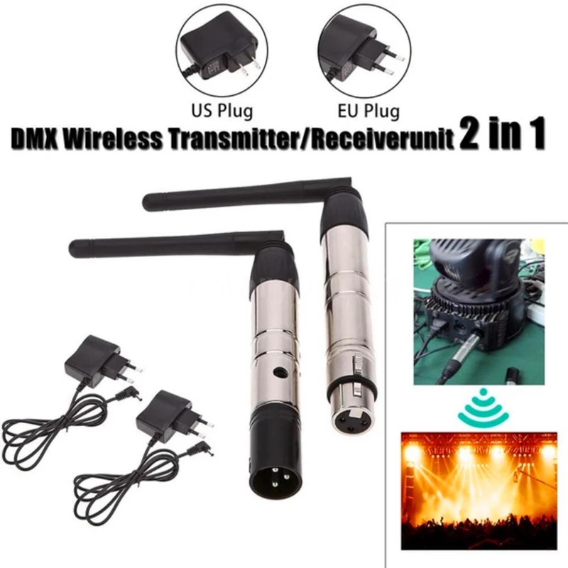 

DMX512 DMX Dfi DJ Беспроводной системы ресивер или передатчик 2,4G ISM Связь расстояние 500 м светодиодный сценический светильник светодиодный светиль...