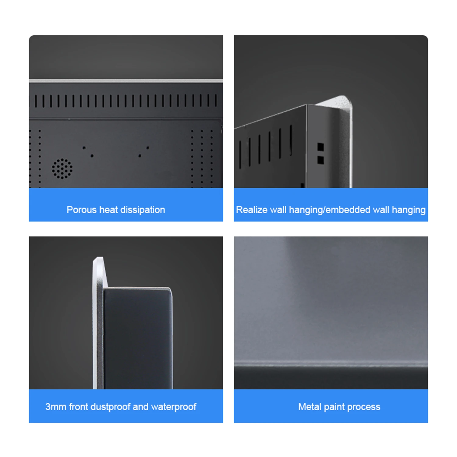 Встроенный Настенный промышленный универсальный компьютер Celeron J1900 17 19 21 дюйм с