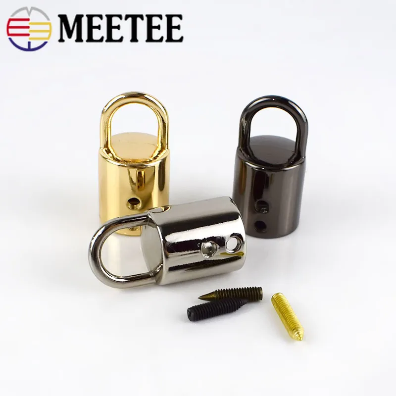 30 шт. золотистые и черные металлические шнурки для сумок с пряжкой кисточкой