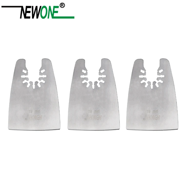 Скребок гибкий NEWONE 3 шт. SS Осциллирующий Мультитул подходит для Dermel AEG Fein и