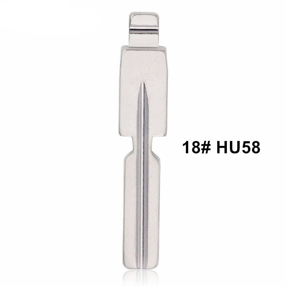 5 шт. дистанционный складной чехол книжка полотно дистанционного ключа #18 HU58 для