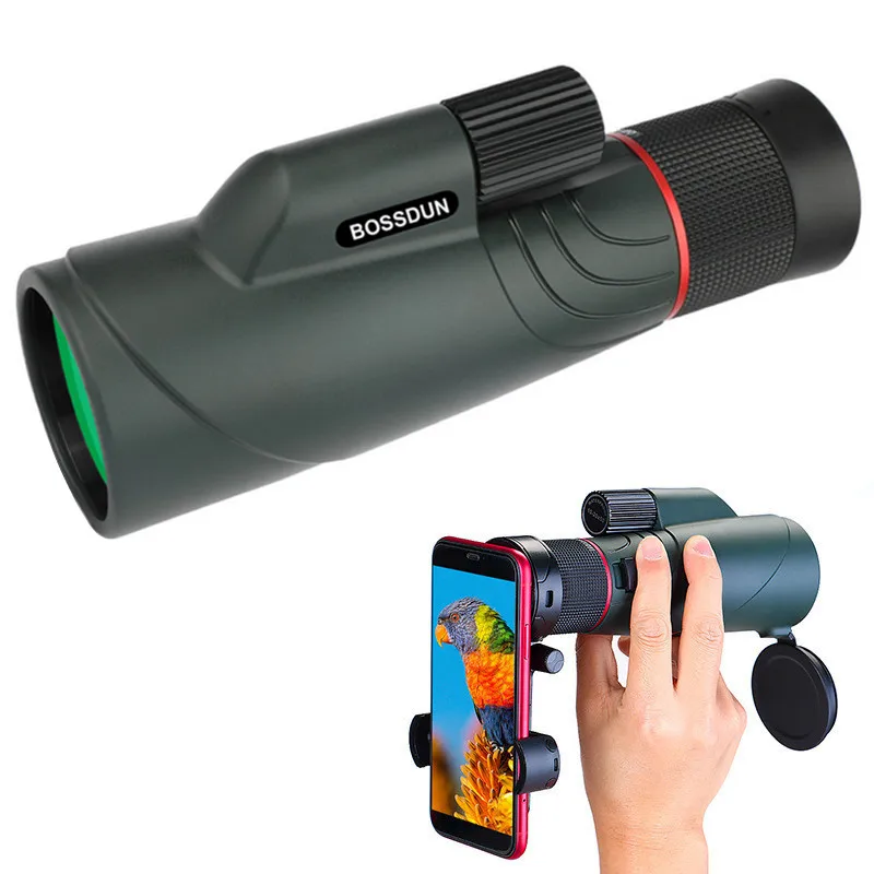 10-20X50 Powerful Single Binoculars Hunting Camping Tourism Hiking Telescope BKA4 Prism Long-distance Zoom Telescope